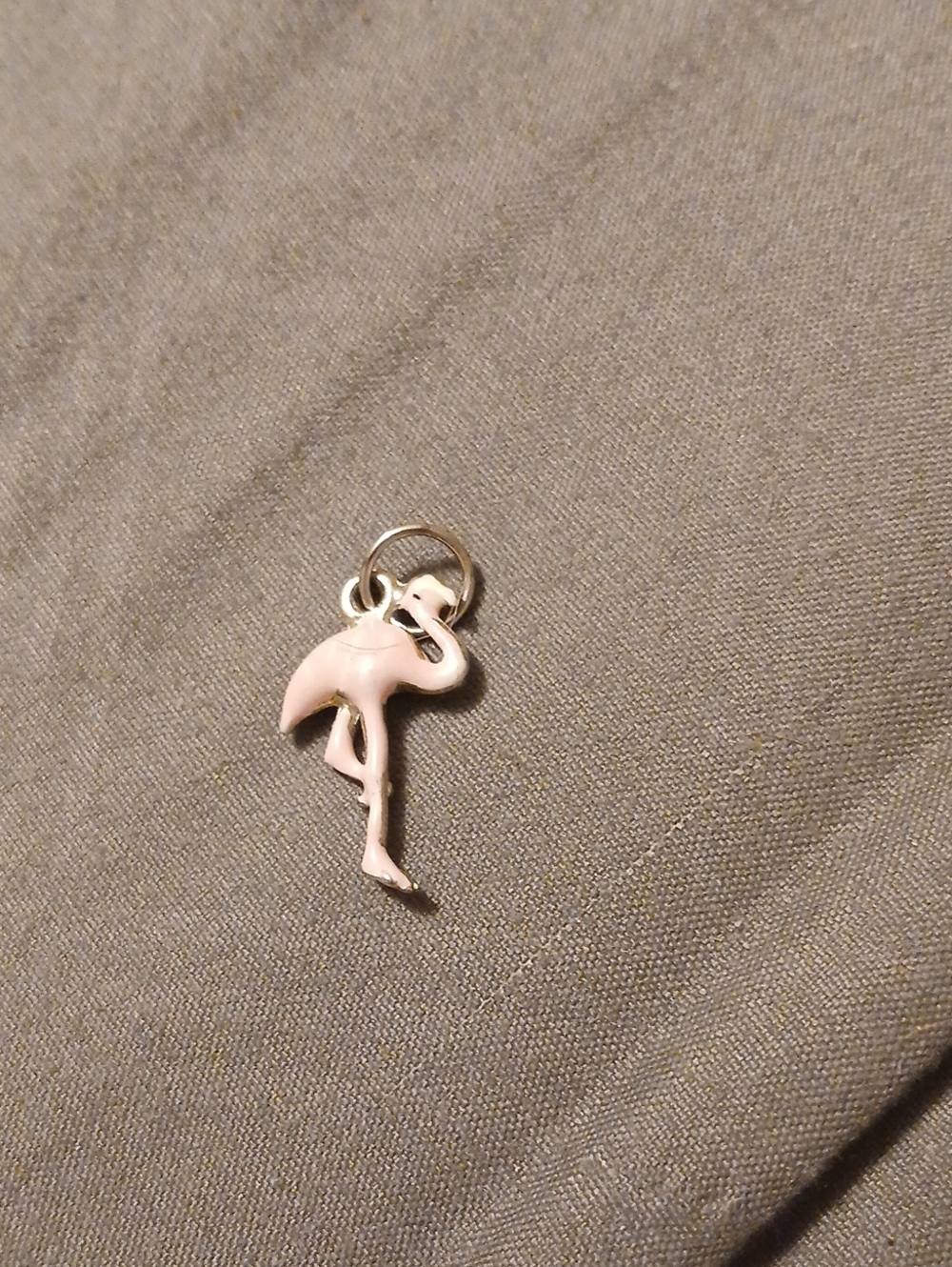 Pink Flamingo Pendant Charm - Women's Jewelry